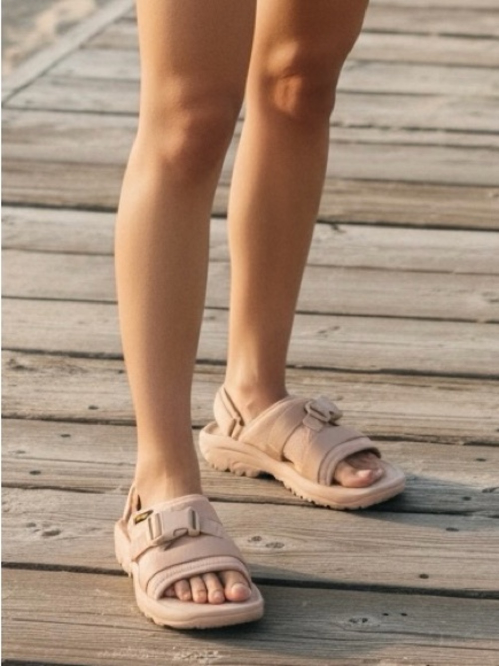 Teva Women's Slide Sandals in Blush